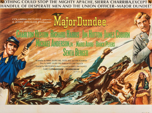Major Dundee Movie Poster