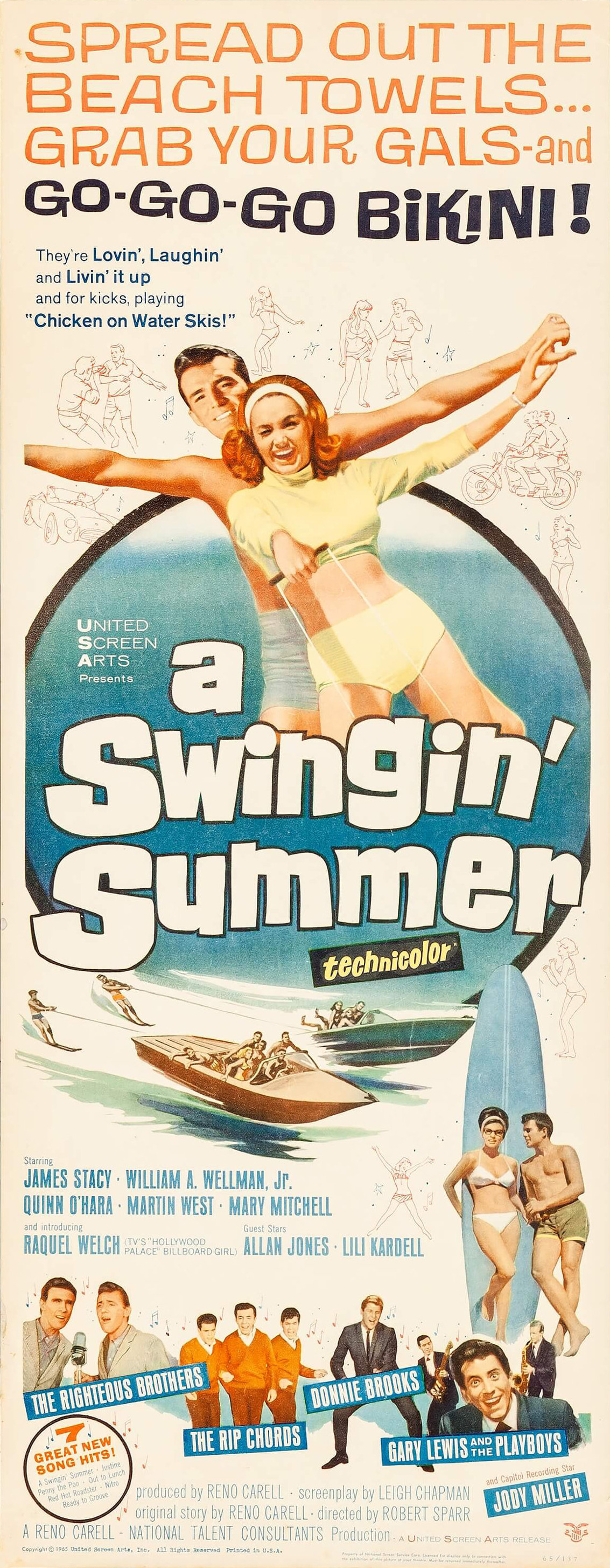 Mega Sized Movie Poster Image for A Swingin' Summer (#2 of 4)