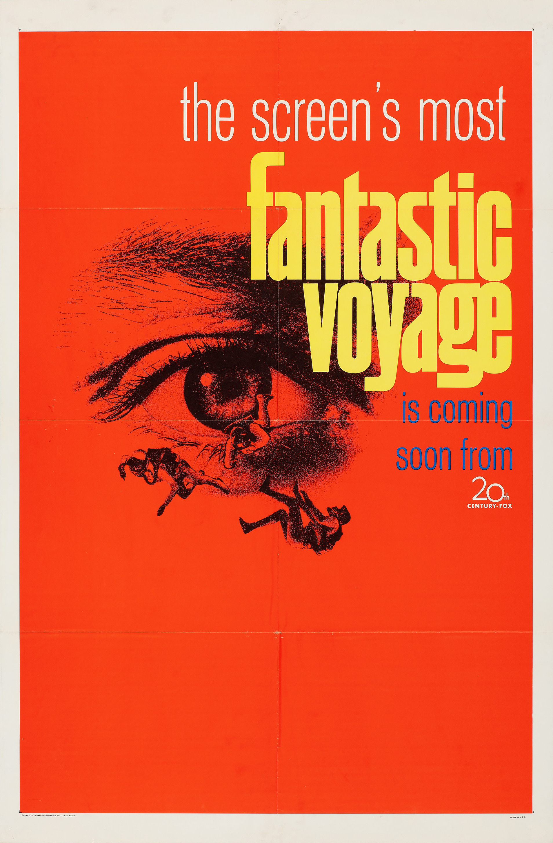 Mega Sized Movie Poster Image for Fantastic Voyage (#2 of 8)
