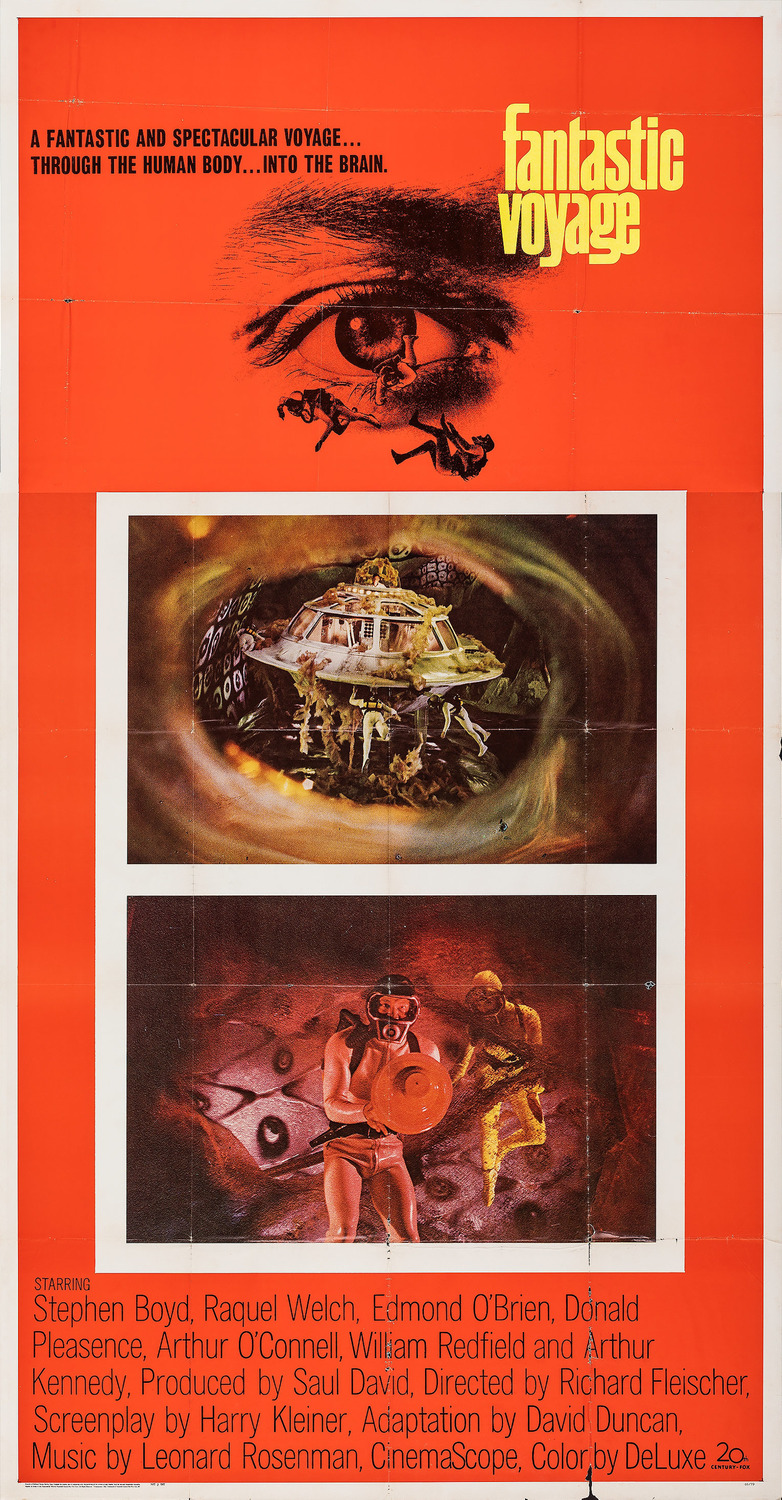 Extra Large Movie Poster Image for Fantastic Voyage (#6 of 8)