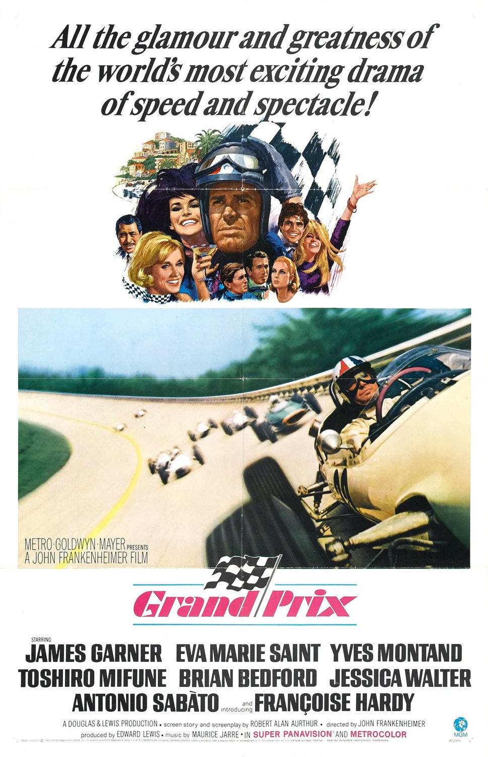 Extra Large Movie Poster Image for Grand Prix (#1 of 2)