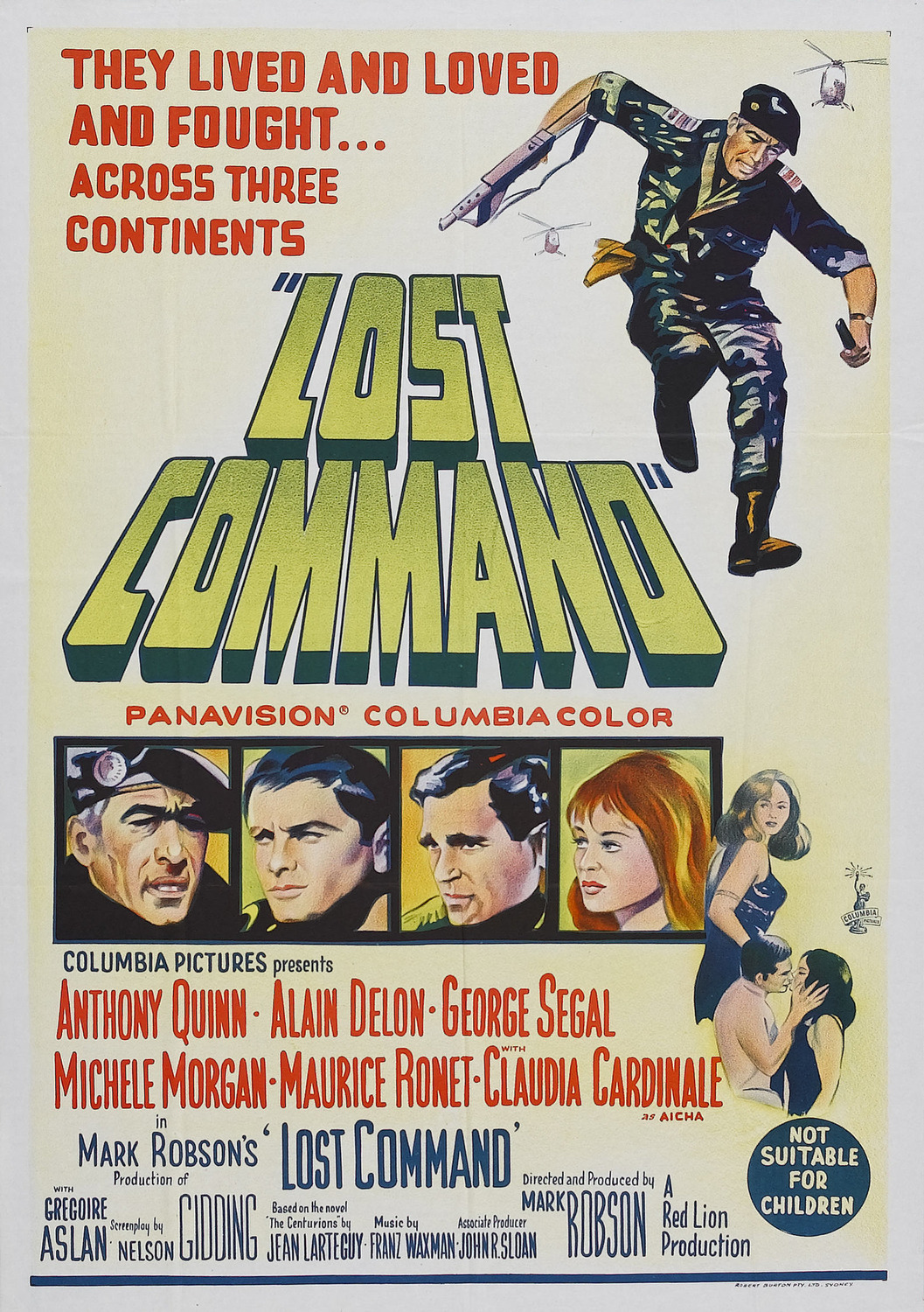 Extra Large Movie Poster Image for Lost Command (#2 of 2)