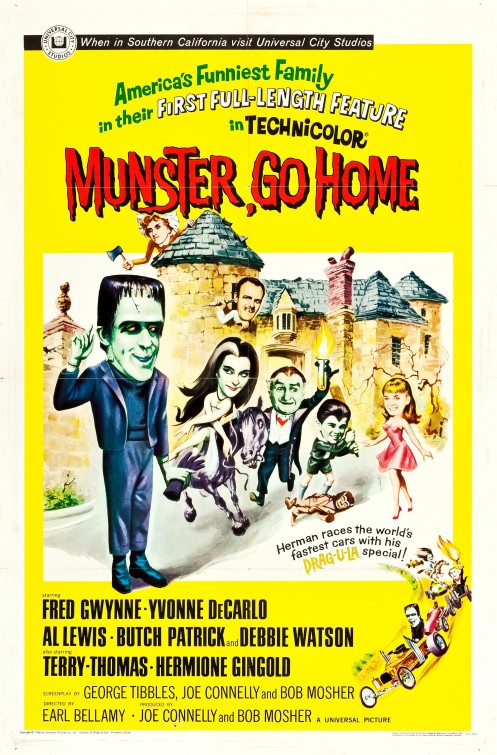 Munster, Go Home! Movie Poster
