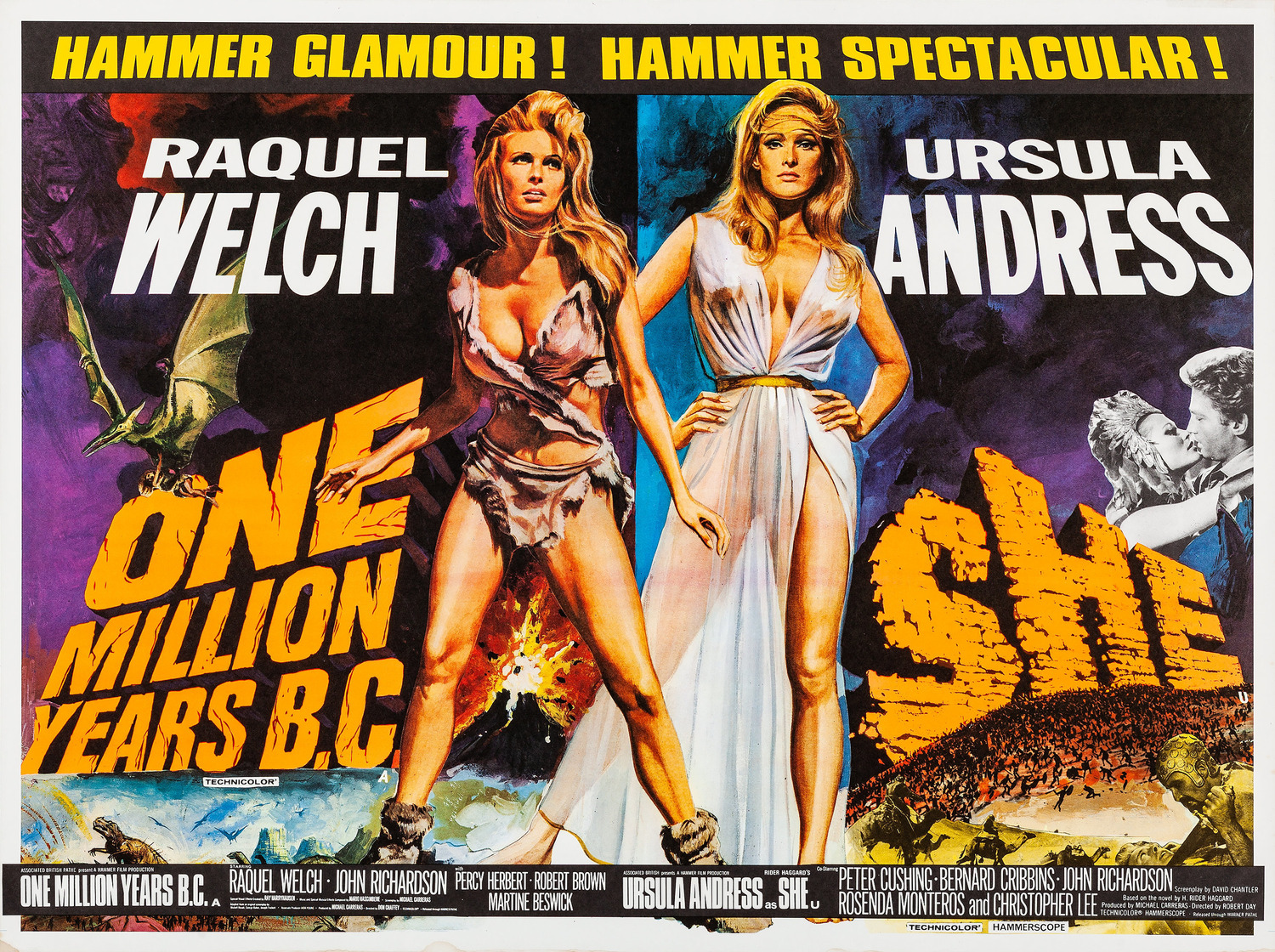 Extra Large Movie Poster Image for One Million Years B.C. (#10 of 12)