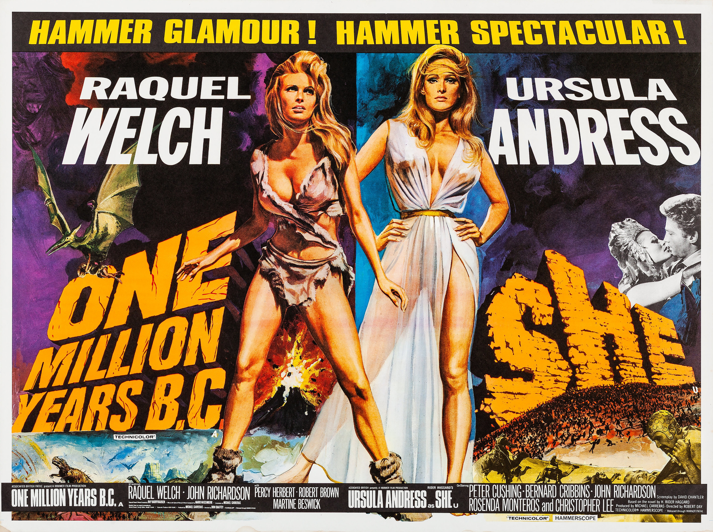 Mega Sized Movie Poster Image for One Million Years B.C. (#10 of 12)