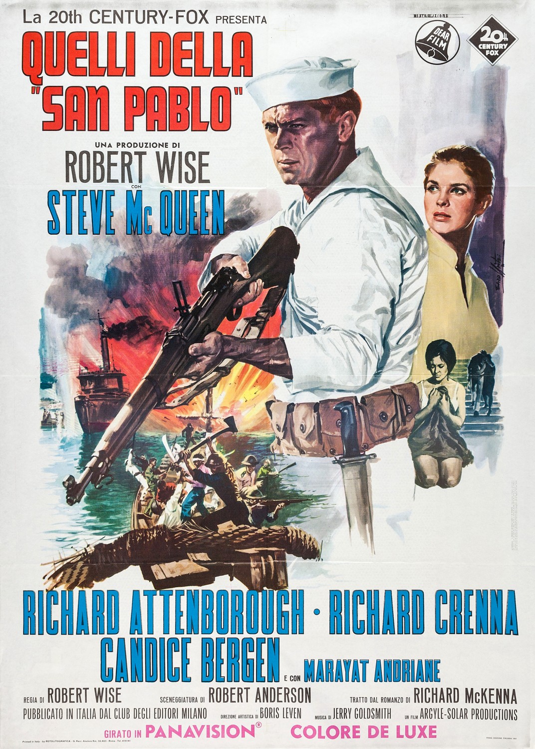 Extra Large Movie Poster Image for The Sand Pebbles (#4 of 8)