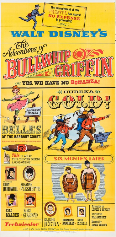The Adventures of Bullwhip Griffin Movie Poster