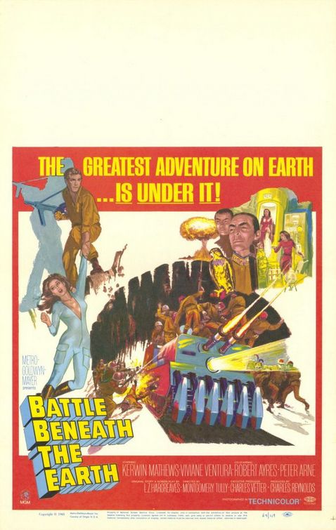 Battle Beneath the Earth Movie Poster