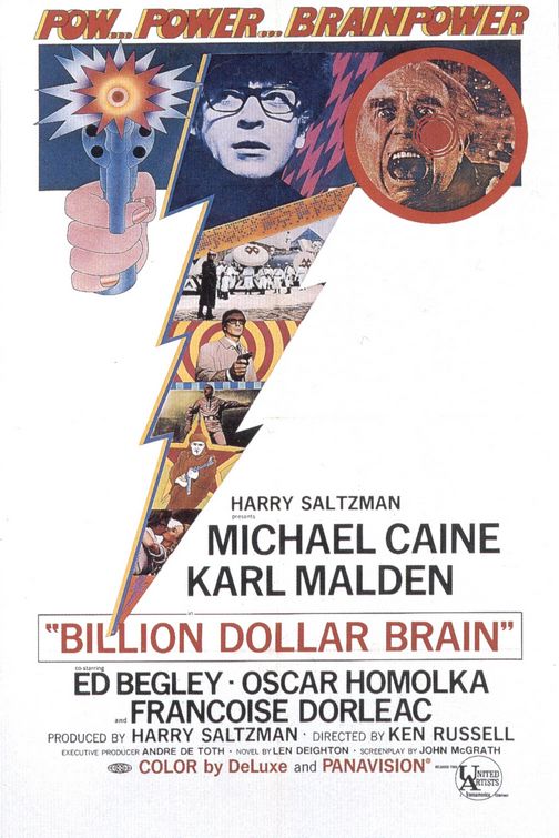 Billion Dollar Brain Movie Poster