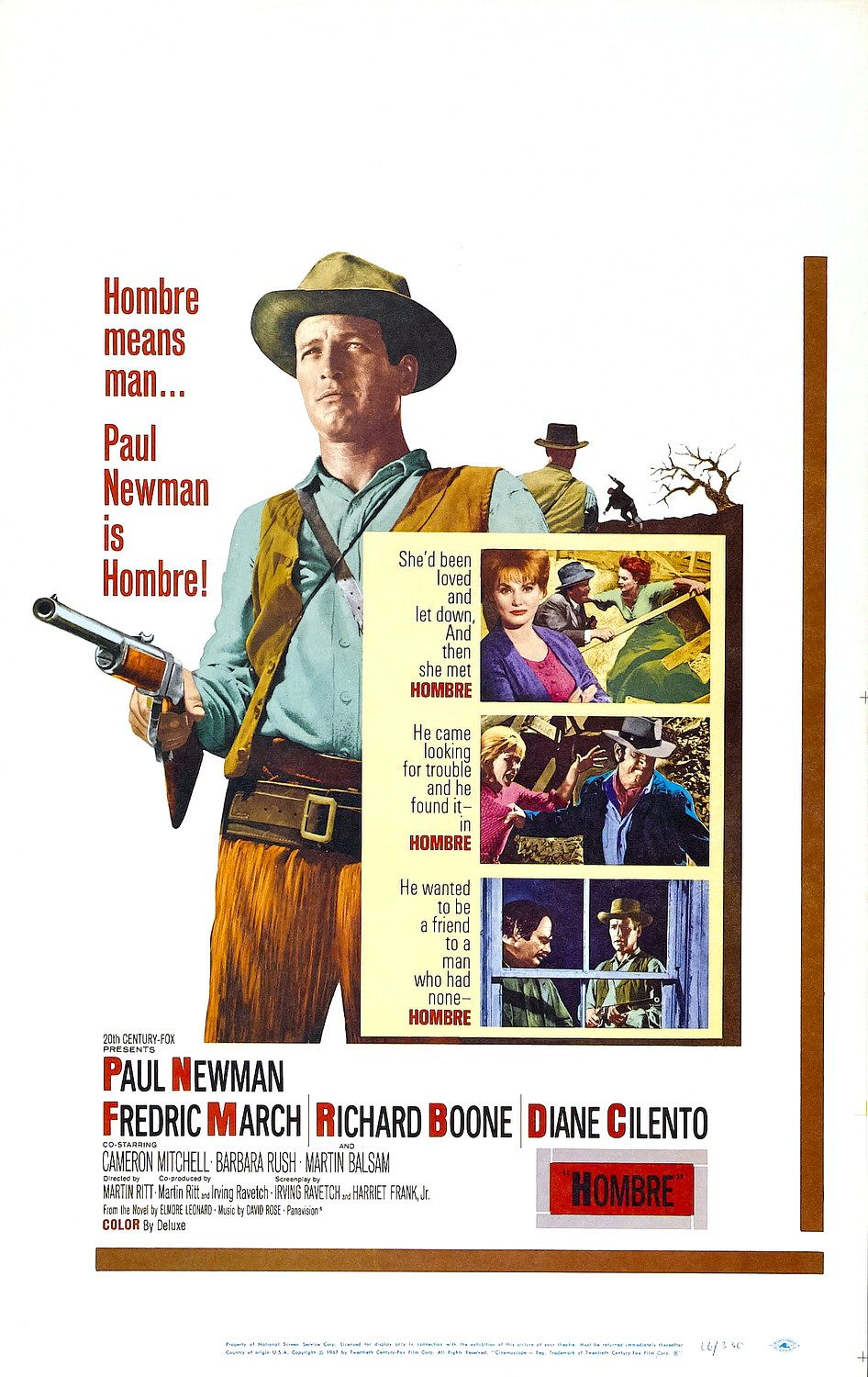 Extra Large Movie Poster Image for Hombre (#3 of 6)