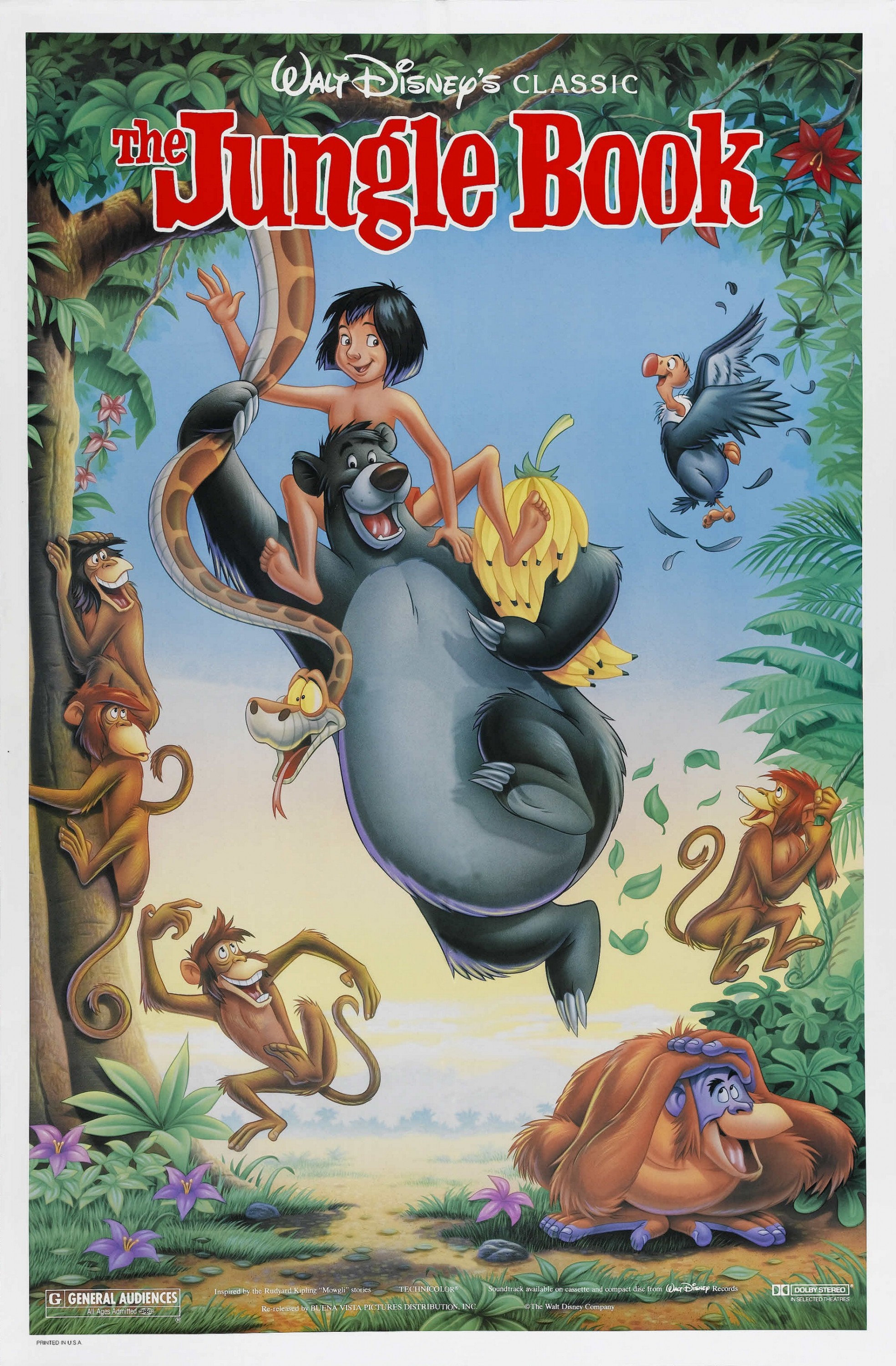 Mega Sized Movie Poster Image for The Jungle Book (#2 of 6)