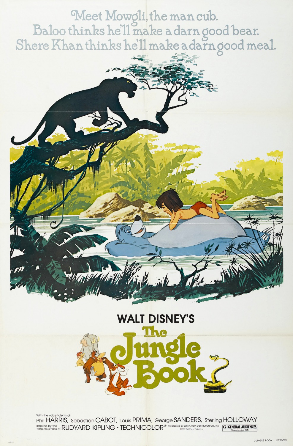 Extra Large Movie Poster Image for The Jungle Book (#3 of 6)