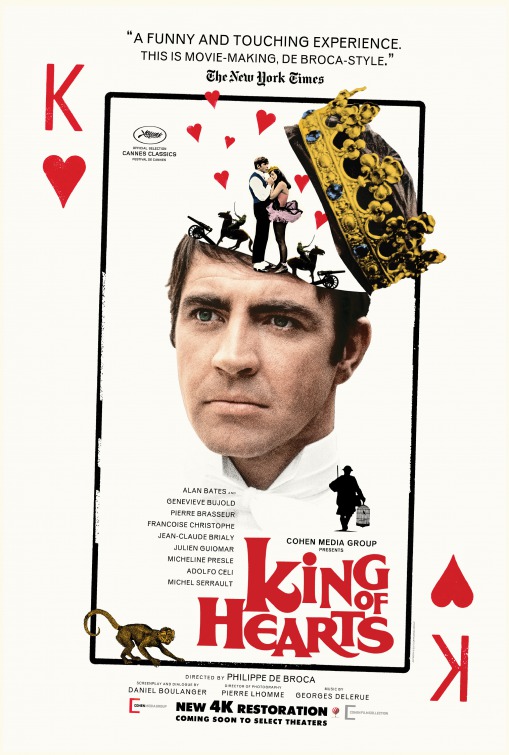 King of Hearts Movie Poster