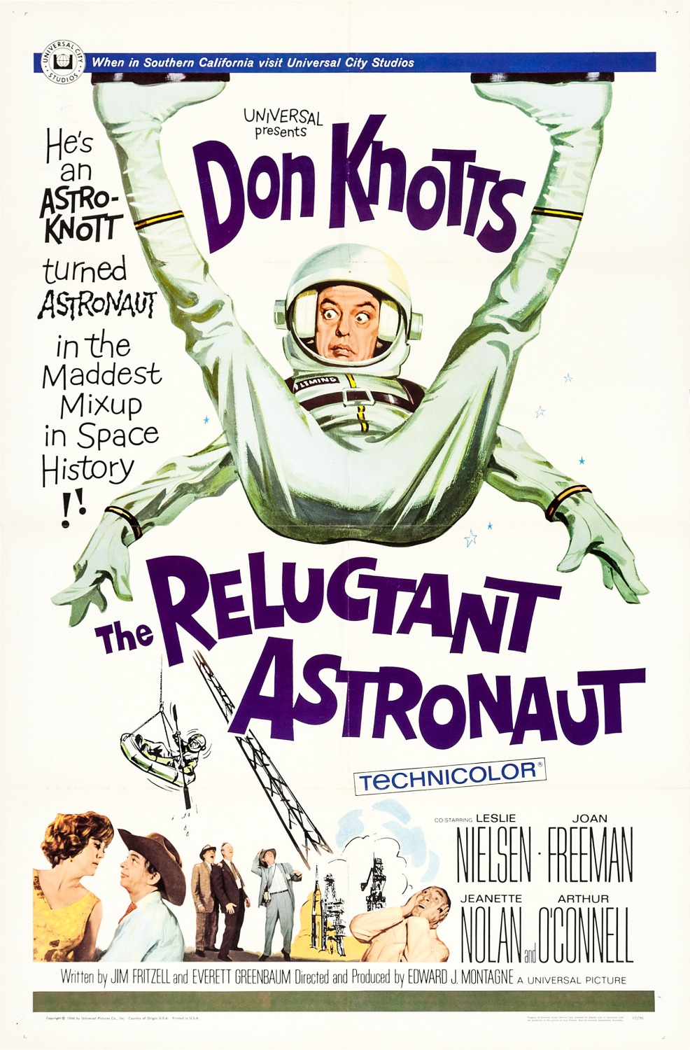 Extra Large Movie Poster Image for The Reluctant Astronaut (#1 of 3)