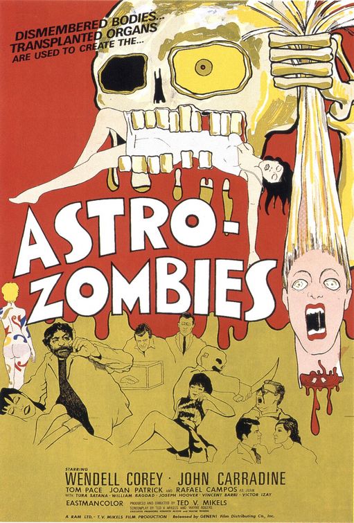 The Astro-Zombies Movie Poster