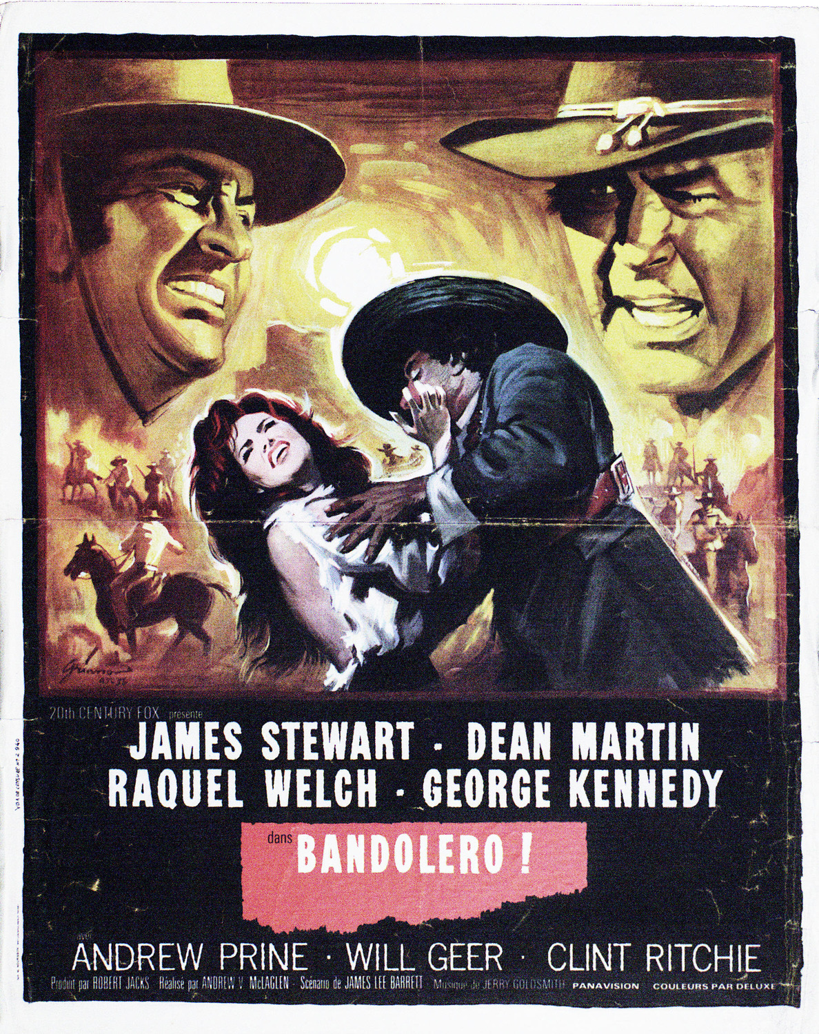 Extra Large Movie Poster Image for Bandolero! (#8 of 9)