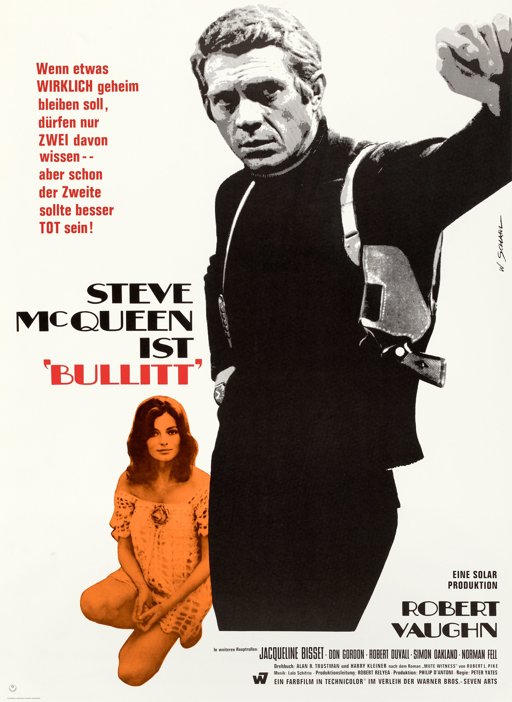 Mega Sized Movie Poster Image for Bullitt (#15 of 19)