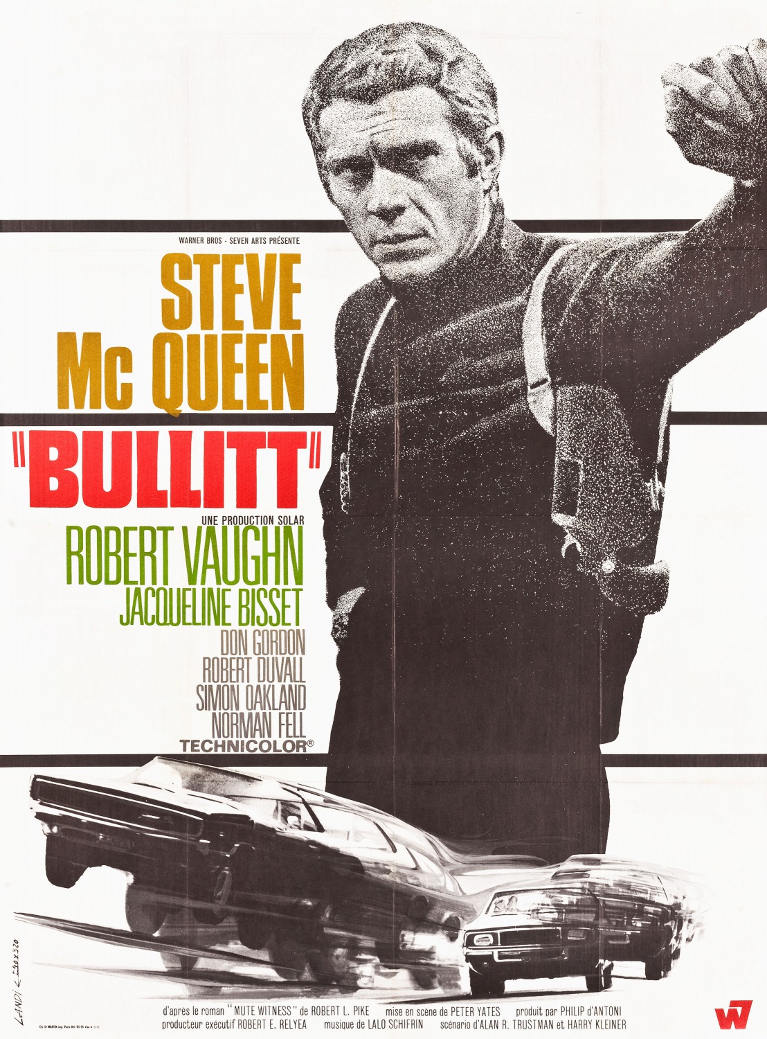 Extra Large Movie Poster Image for Bullitt (#3 of 19)