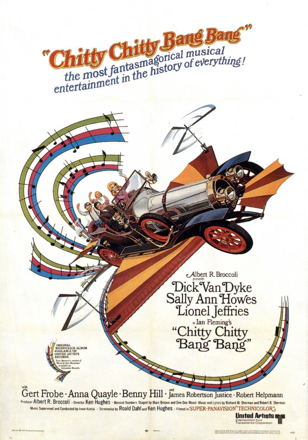 Extra Large Movie Poster Image for Chitty Chitty Bang Bang 