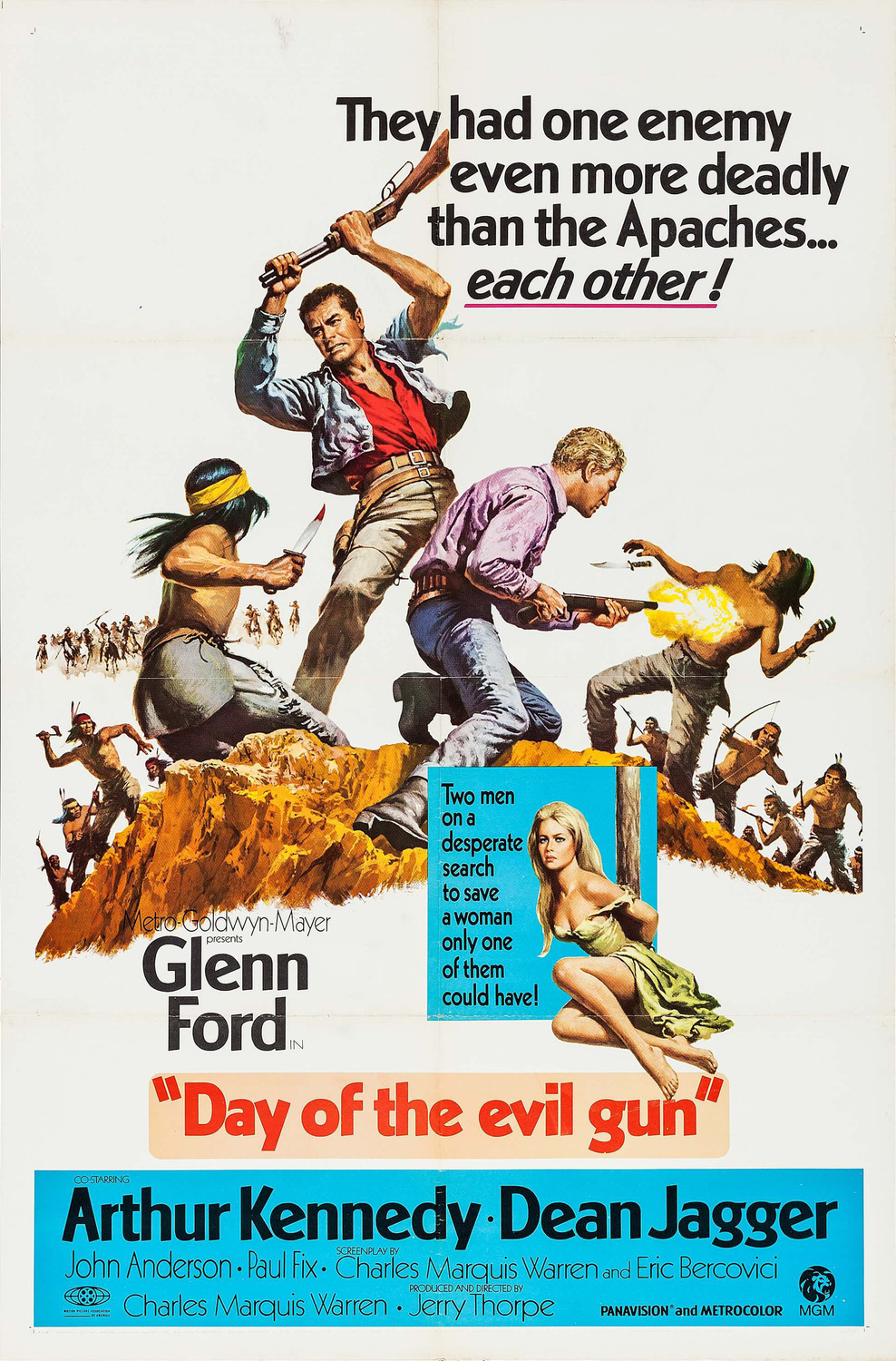 Extra Large Movie Poster Image for Day of the Evil Gun 