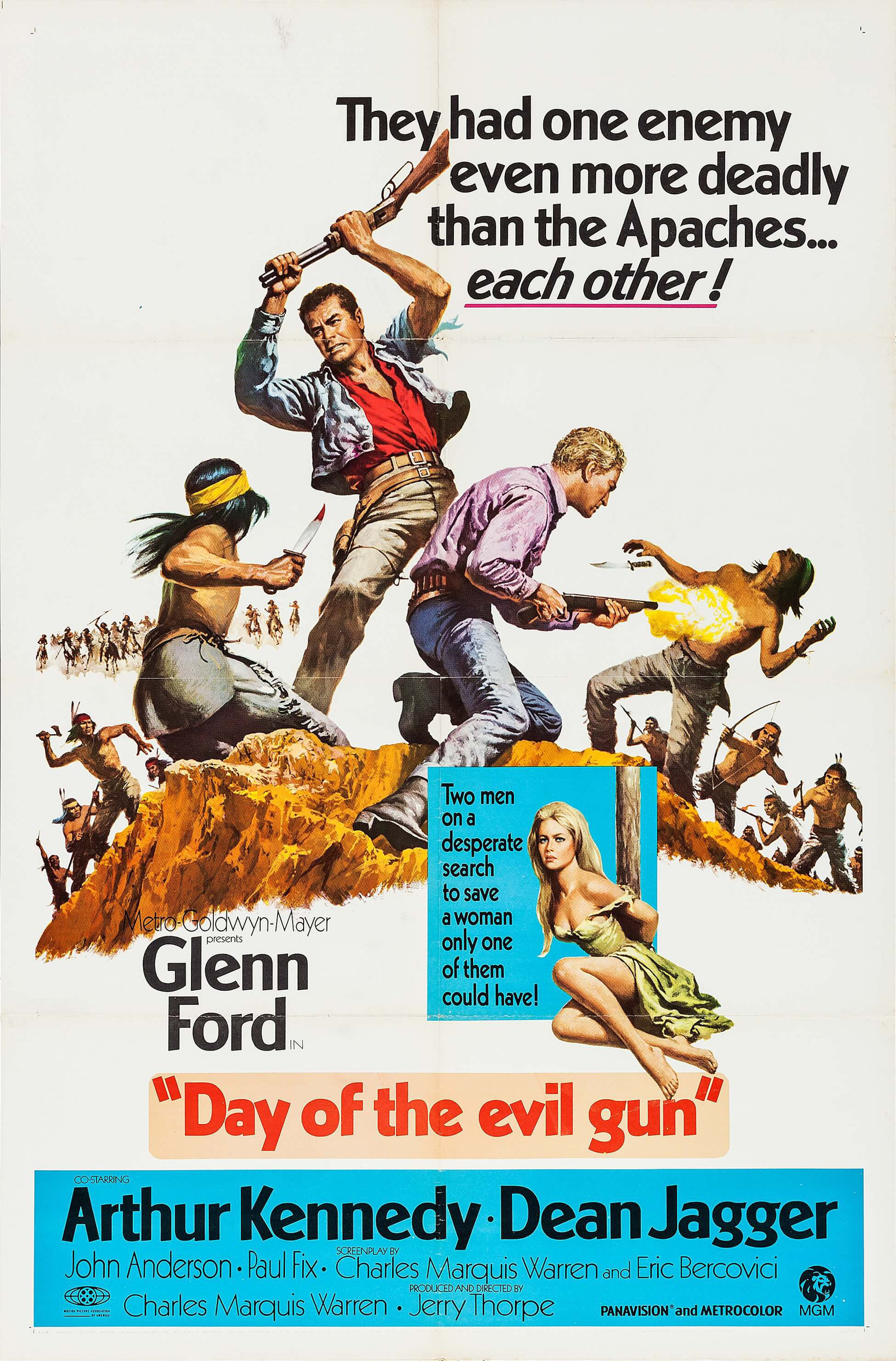 Mega Sized Movie Poster Image for Day of the Evil Gun 