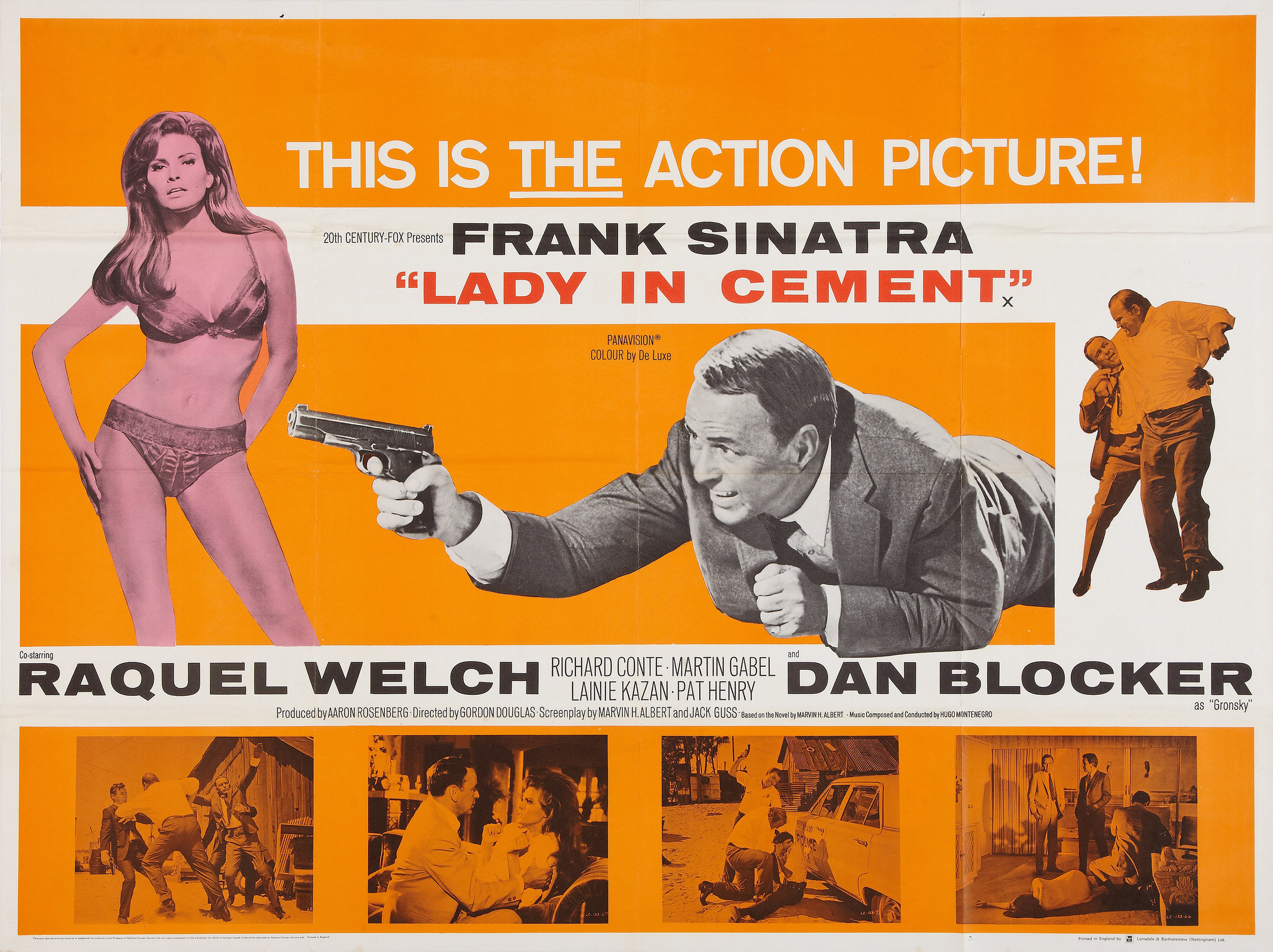 Mega Sized Movie Poster Image for Lady in Cement (#4 of 6)