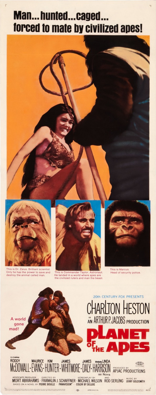 Extra Large Movie Poster Image for Planet of the Apes (#2 of 4)