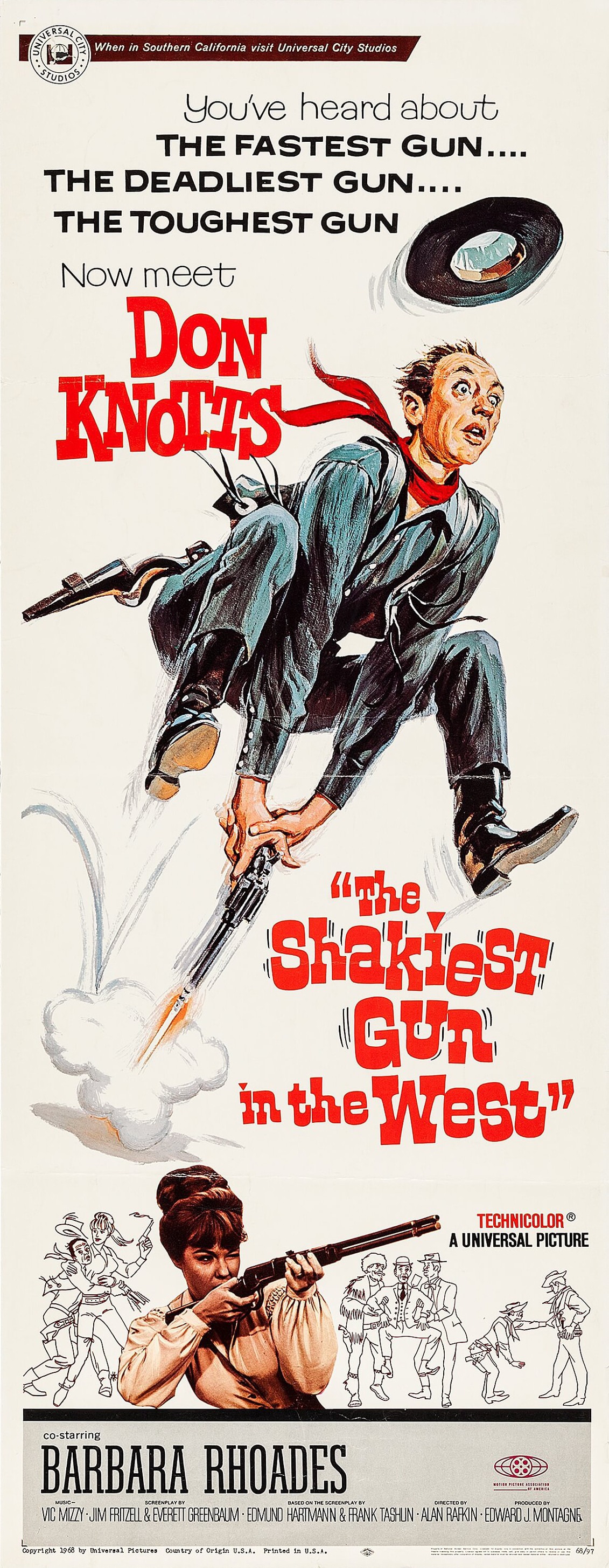 Mega Sized Movie Poster Image for The Shakiest Gun in the West (#3 of 3)