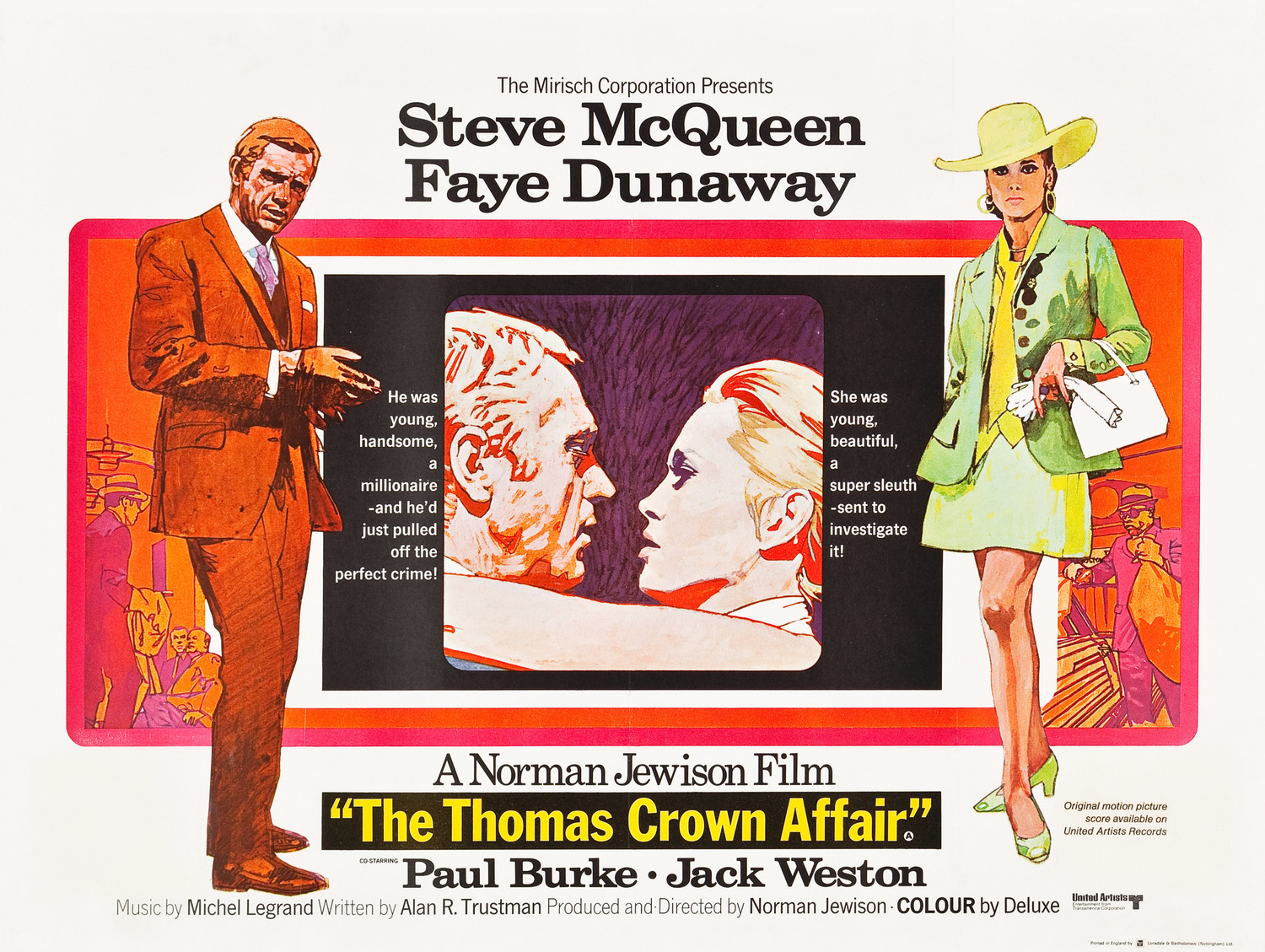 Extra Large Movie Poster Image for The Thomas Crown Affair (#4 of 8)