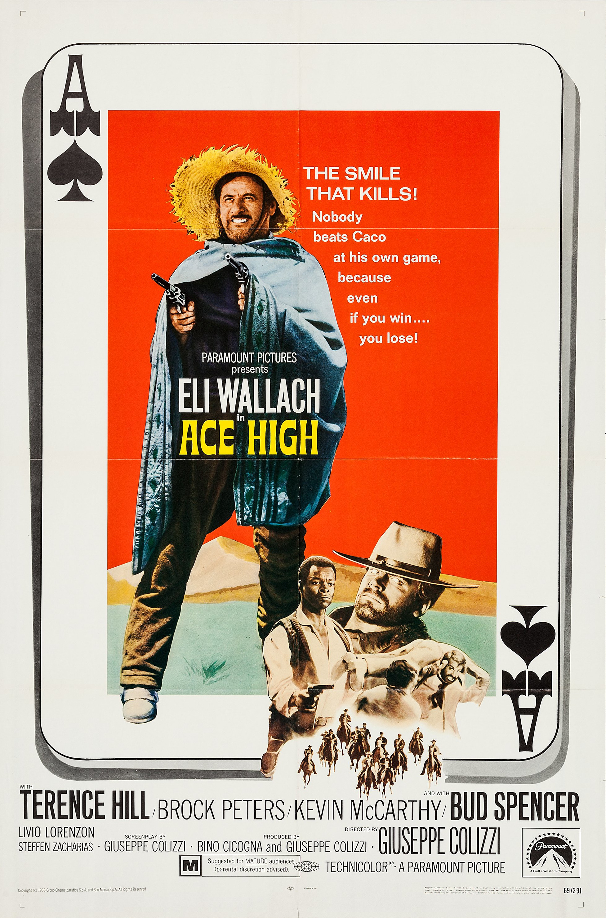 Mega Sized Movie Poster Image for Ace High 