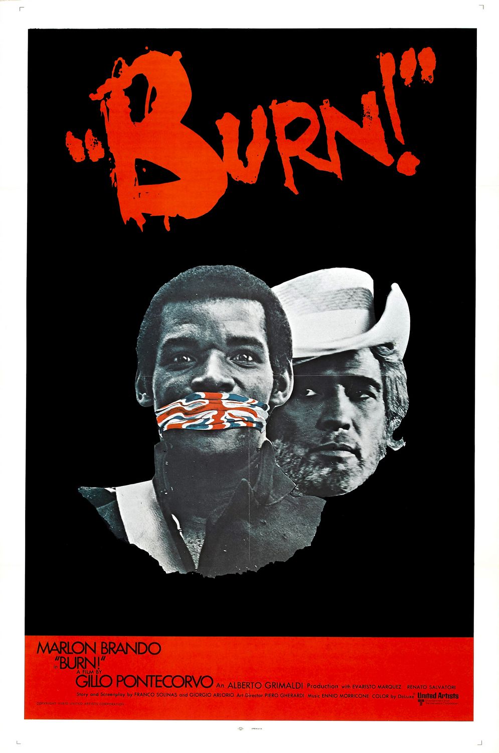 Extra Large Movie Poster Image for Burn! (#2 of 3)