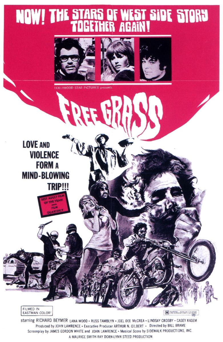 Extra Large Movie Poster Image for Free Grass 