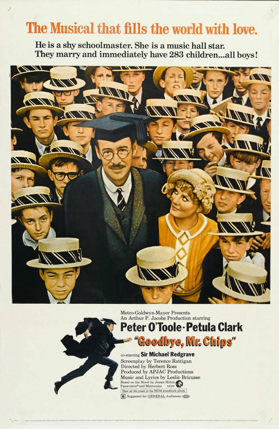 Extra Large Movie Poster Image for Goodbye, Mr. Chips 