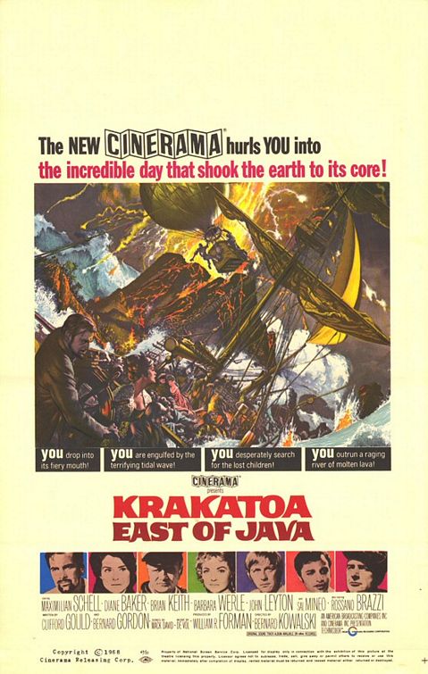 Krakatoa East of Java Movie Poster