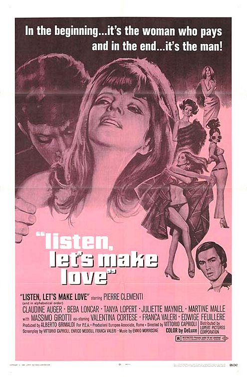 Listen, Let's Make Love Movie Poster
