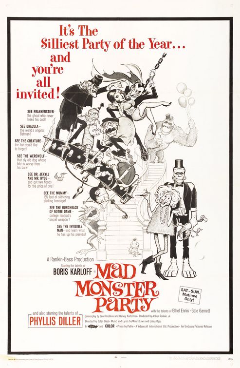 Mad Monster Party Movie Poster