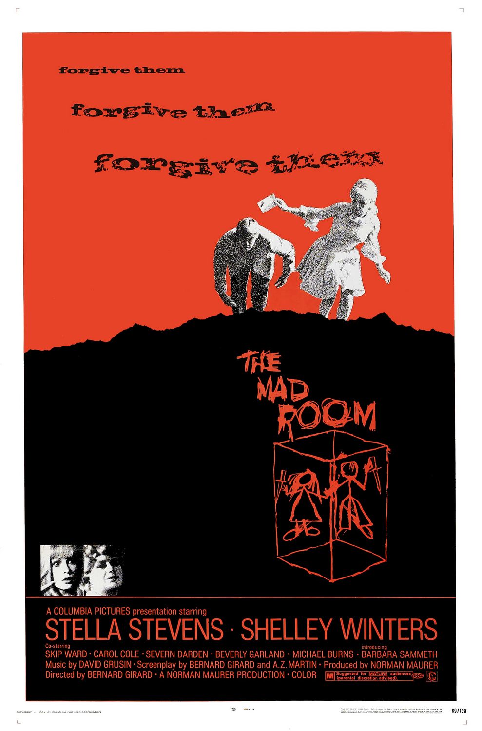 Extra Large Movie Poster Image for The Mad Room 