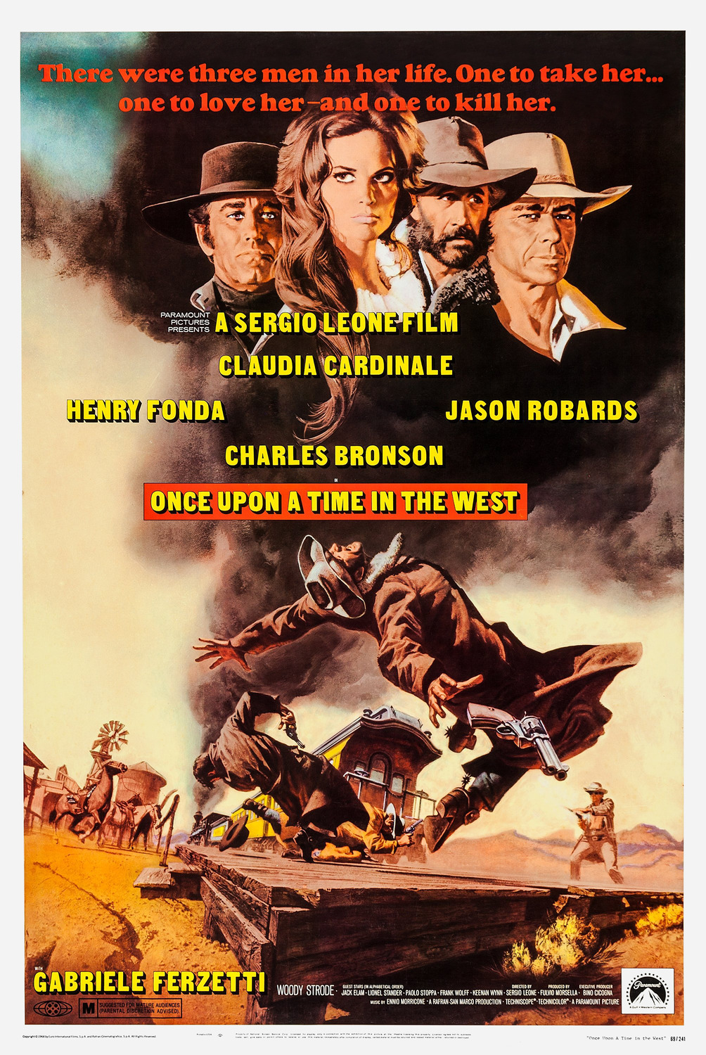 Extra Large Movie Poster Image for Once Upon a Time in the West (#1 of 3)
