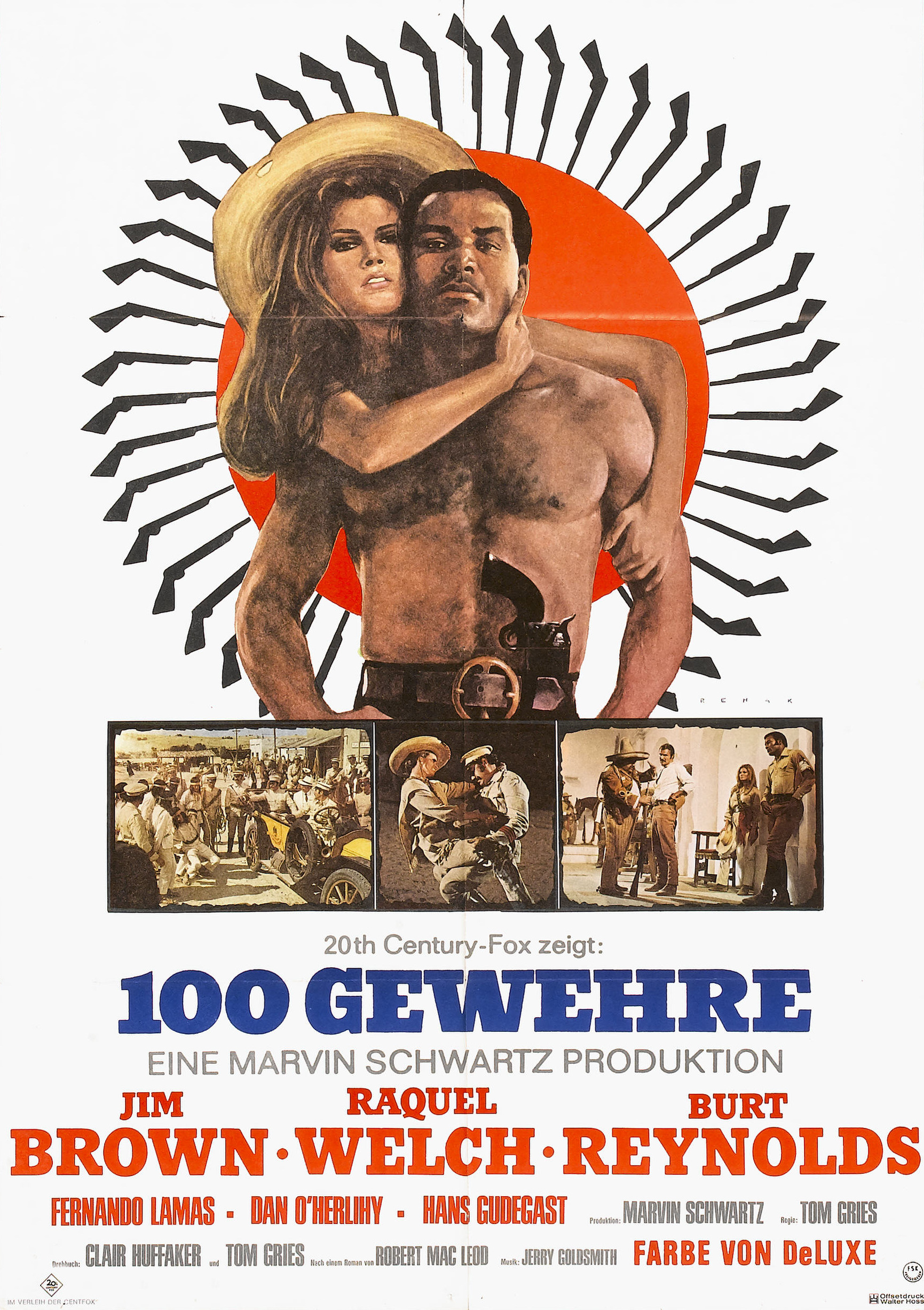 Mega Sized Movie Poster Image for 100 Rifles (#7 of 8)