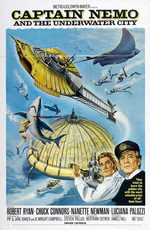 Captain Nemo and the Underwater City Movie Poster
