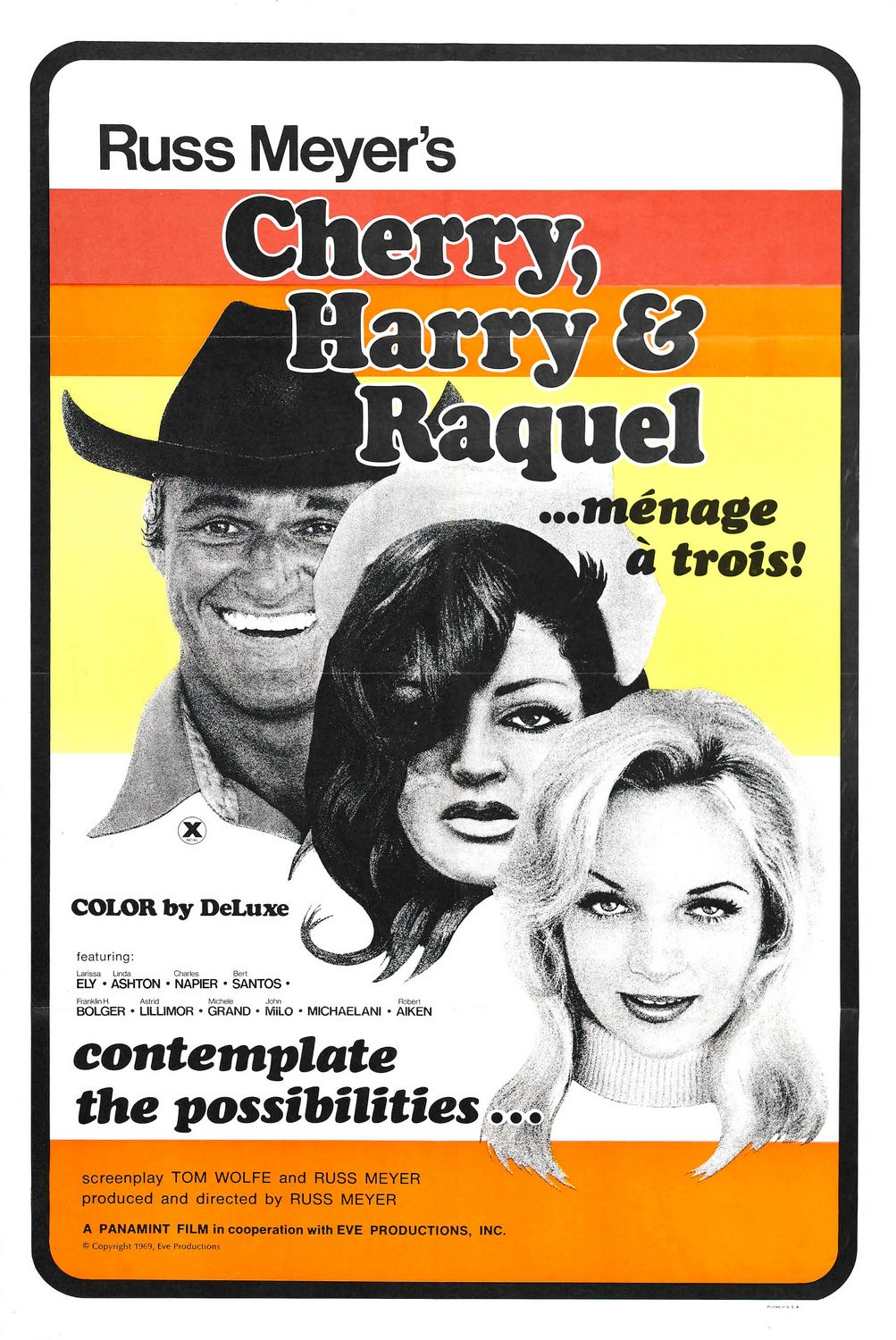 Extra Large Movie Poster Image for Cherry, Harry & Raquel! 