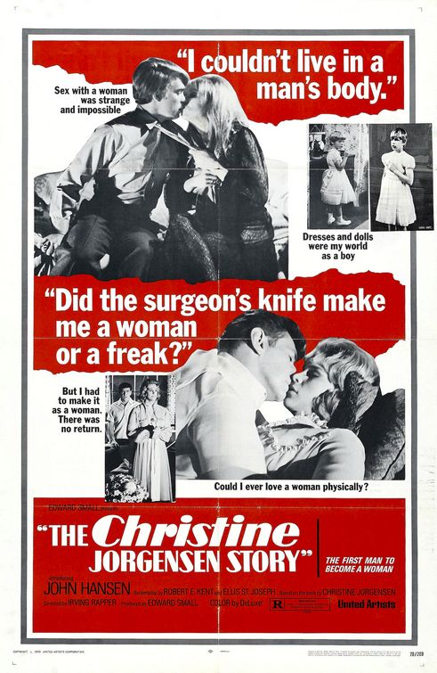 The Christine Jorgensen Story Movie Poster