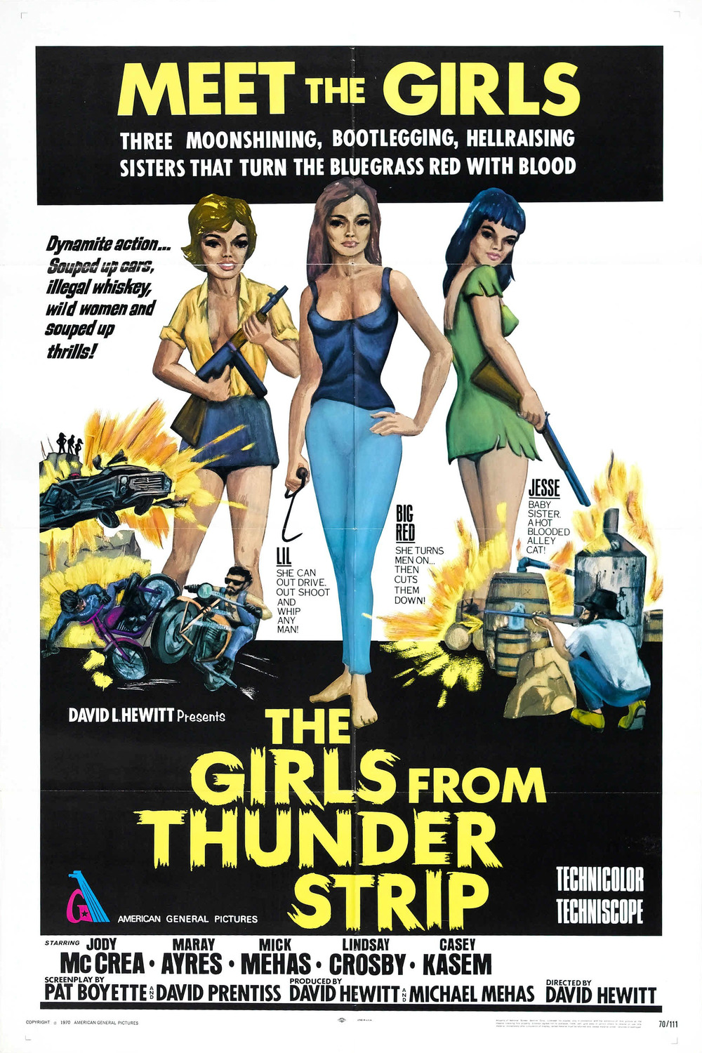 Extra Large Movie Poster Image for The Girls from Thunder Strip 