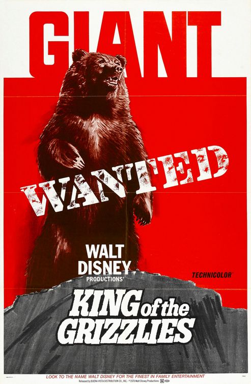 King of the Grizzlies Movie Poster