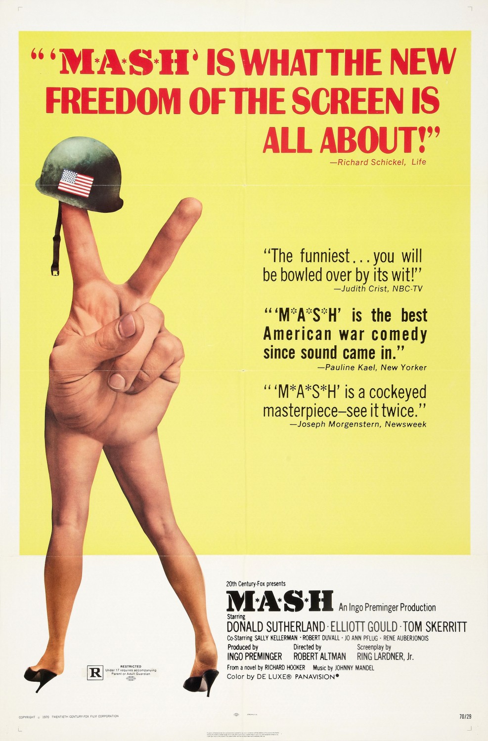 Extra Large Movie Poster Image for MASH (#1 of 2)