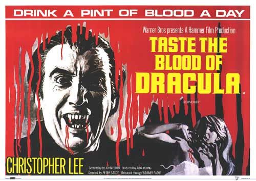 Taste the Blood of Dracula Movie Poster
