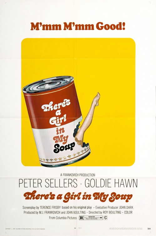 There's a Girl in My Soup Movie Poster
