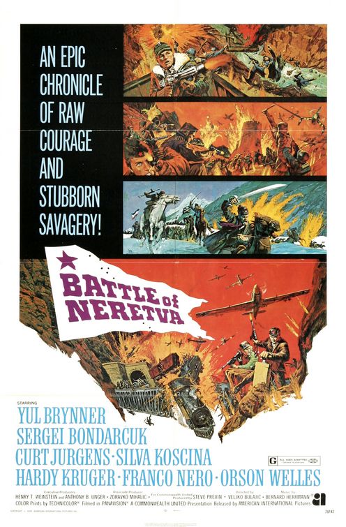 The Battle of Neretva Movie Poster