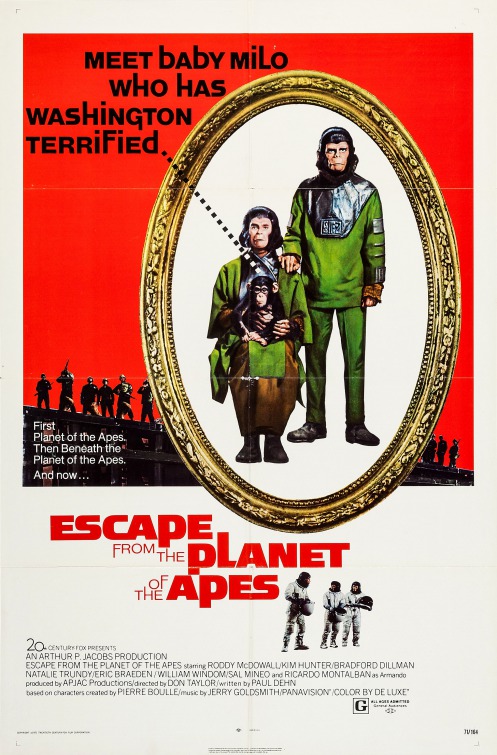 Escape from the Planet of the Apes Movie Poster