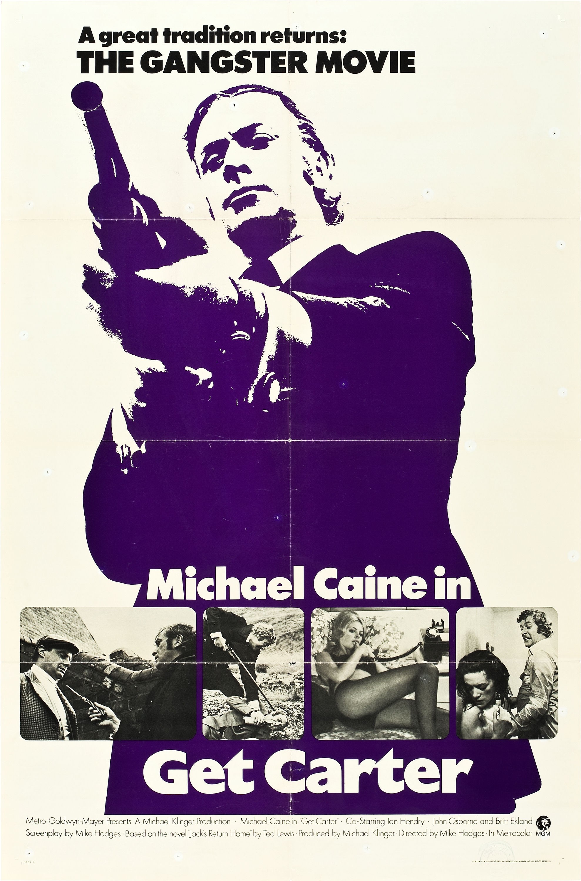 Mega Sized Movie Poster Image for Get Carter (#1 of 8)